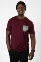 Lakeville Mountain T-Shirt for Men Kungur Cabernet