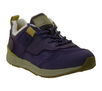 ICEPEAK Adra Women’s Sneakers – Casual Leisure Shoes with Genuine Leather & Lacing (4-75232-790, Purple)