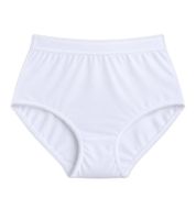 2-Pack Women’s High-Waisted Briefs – Comfortable Cotton High-Waist Panties (with or without Lace) – Women’s High-Rise Underwear 7661900 in White