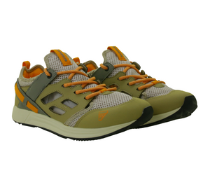 ICEPEAK Alba Women’s Outdoor Sneakers – Versatile Trekking & Leisure Shoes (3-75236-049) – Beige/Orange
