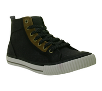 ICEPEAK Dale Women’s High-Top Sneakers – Ankle-High Casual Footwear with Laces (9-75235-990, Black)