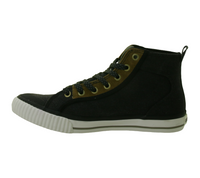 ICEPEAK Dale Women’s High-Top Sneakers – Ankle-High Casual Footwear with Laces (9-75235-990, Black)