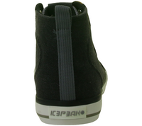 ICEPEAK Dale Women’s High-Top Sneakers – Ankle-High Casual Footwear with Laces (9-75235-990, Black)