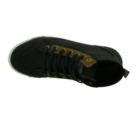 ICEPEAK Dale Women’s High-Top Sneakers – Ankle-High Casual Footwear with Laces (9-75235-990, Black)