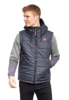 Lakeville Mountain Vest for Men Tugela Black Melange