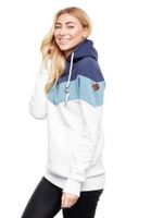 Lakeville Mountain Hooded Jacket for Women Peechee Black Iris/Dark Delphine/Light Beige