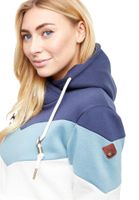 Lakeville Mountain Hooded Jacket for Women Peechee Black Iris/Dark Delphine/Light Beige
