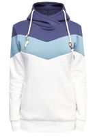 Lakeville Mountain Hooded Jacket for Women Peechee Black Iris/Dark Delphine/Light Beige