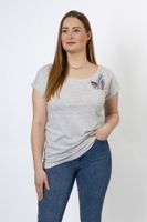 Lakeville Mountain T-Shirt for Women Nanga Whisper White Melange