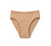 3-Pack Women's Briefs – Comfortable Cotton Underwear with Elastic Waistband and Classic Fit – Black, Brown & White