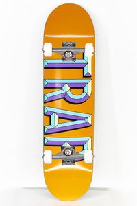 TRAP Iron Logo Complete 8.0 orange one size Skate Komplettboards