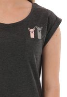 Lakeville Mountain T-Shirt for Women Zapaleri Mottled Anthracite