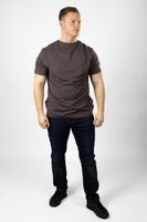 Lakeville Mountain Men's Ludo T-Shirt with Back Print and Crew Neck Grey
