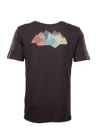 Lakeville Mountain Men's Ludo T-Shirt with Back Print and Crew Neck Grey
