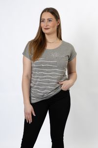 Lakeville Mountain T-Shirt for Women Tiana Mottled Grey
