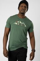 Lakeville Mountain T-Shirt for Men Kamet Pine Green Melange