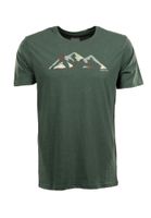 Lakeville Mountain T-Shirt for Men Kamet Pine Green Melange