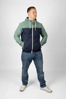 Lakeville Mountain Transitional Jacket for Men Bani Colourblock Seasalt/Black iris