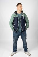 Lakeville Mountain Transitional Jacket for Men Bani Colourblock Seasalt/Black iris