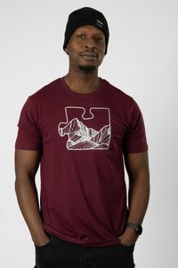 Lakeville Mountain T-Shirt for Men Paz Cabernet