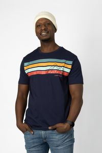 Lakeville Mountain T-Shirt for Men Makalu Black Iris