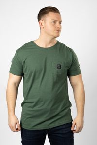 Lakeville Mountain T-Shirt for Men Matopo 4 Pine Green Melange