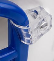 Casque à snacks pour football américain – Ensemble de 4 récipients pour chips, sauces et friandises (Blanc/Rouge/Bleu)