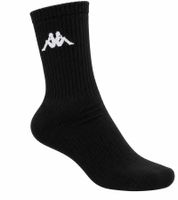 10 Paar Kappa Herren & Damen Socken Tennissocken mit Kappa-Logo Sportsocken Baumwoll-Socken Schwarz/Dukelblau