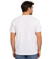 Lakeville Mountain Apo Herren T-Shirt mit Rundhalsausschnitt und tropischem Print LVM110249 Weiß