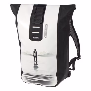 Ortlieb Velocity Design Lake - Fahrradtasche Weiß/Schwarz (Einzeln)