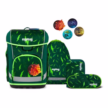 Ergobag Cubo Light Bärtastisch - 5-teiliges Schulranzenset
