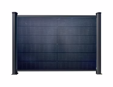 PV Zaun Classic horizontal 1912 mm x 1350 mm RAL7016 Basis