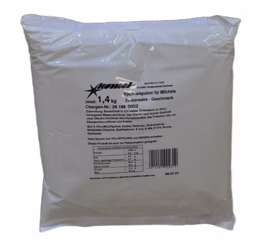 Zuckerwatte Eispulver für Milcheis 1,4 kg