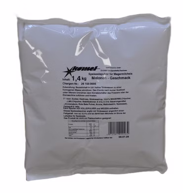 Melone Eispulver für Magermilcheis 1,4 kg