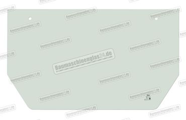Kubota KX057-4 - Frontscheibe unten