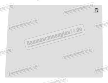 Kubota KX61 - Türscheibe unten