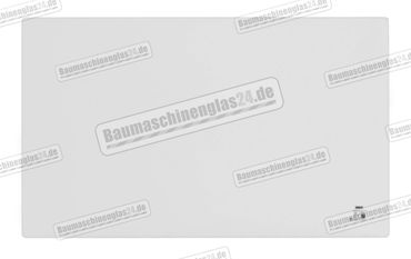 Kubota KX61-3 bis KX161-3 ALPHA - Frontscheibe - Unten (B)