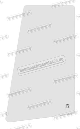Kubota KX61-3 bis KX161-3 ALPHA - Türscheibe - Oben
