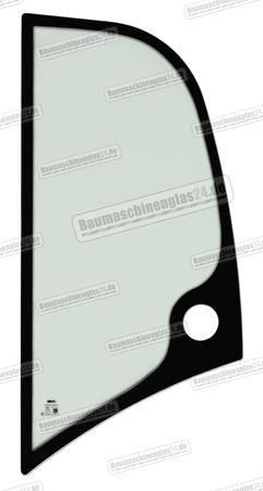 Kramer 580 - Seite hinten Türscheibe links