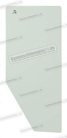 Kramer 721 21-Serie - Seitenscheibe rechts hinten