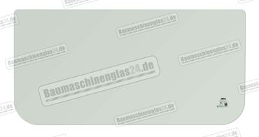 Komatsu PC30MR-3 / PC35MR-3 / PC45MR-3 / PC55MR-3 EXCAVATOR (2008-2017) - Frontscheibe unten