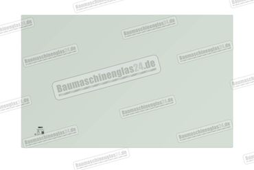 Case CX18C Baugleich Hyundai R16/18-9/NH E18C - Frontscheibe unten