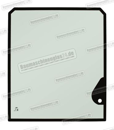 Hitachi ZX17U-2 / ZX18U-3 MINI EXCAVATOR - Frontscheibe oben