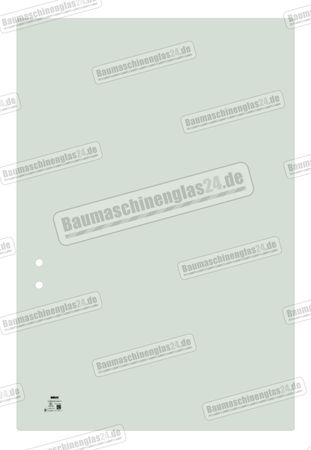 Hitachi ZX33U-6 / ZX38U-6 / ZX48U-6 / ZX55U-6 MINI EXCAVATOR - Schiebefenster rechts hinten