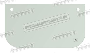 Komatsu PC-8 EXCAVATOR - Frontscheibe - unten (B)
