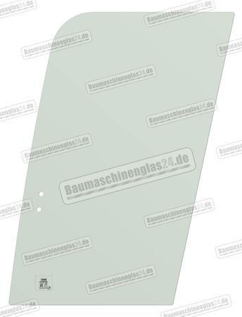 Komatsu PC/PW 130/160/170/210/240/290/340 LC/NLC-10 EXCAVATOR / PC360NLC-11 - Türscheibe oben vorn schiebbar (C)