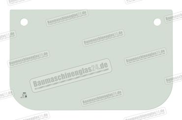 Komatsu PC138US-8 EXCAVATOR - Frontscheibe unten