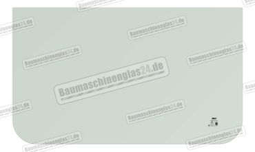 Komatsu PC18MR-3 / PC22MR-3 / PC26MR-3 - Frontscheibe unten