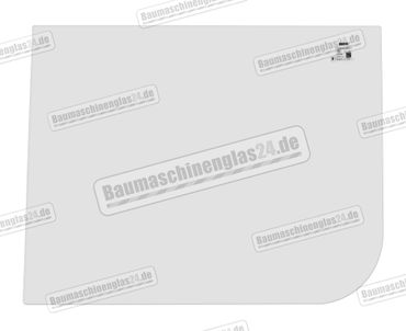 Kubota KX36-2 / KX36-2 ALPHA / KX41-2 / KX41-2 ALPHA / KX41-2S (V) MINI EXCAVATOR - Türscheibe unten
