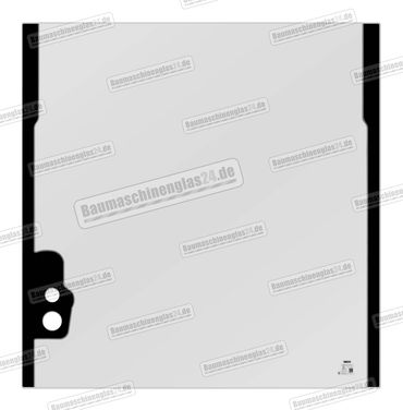 Hitachi ZX16-3 / ZX18-3 CLR - Frontscheibe oben